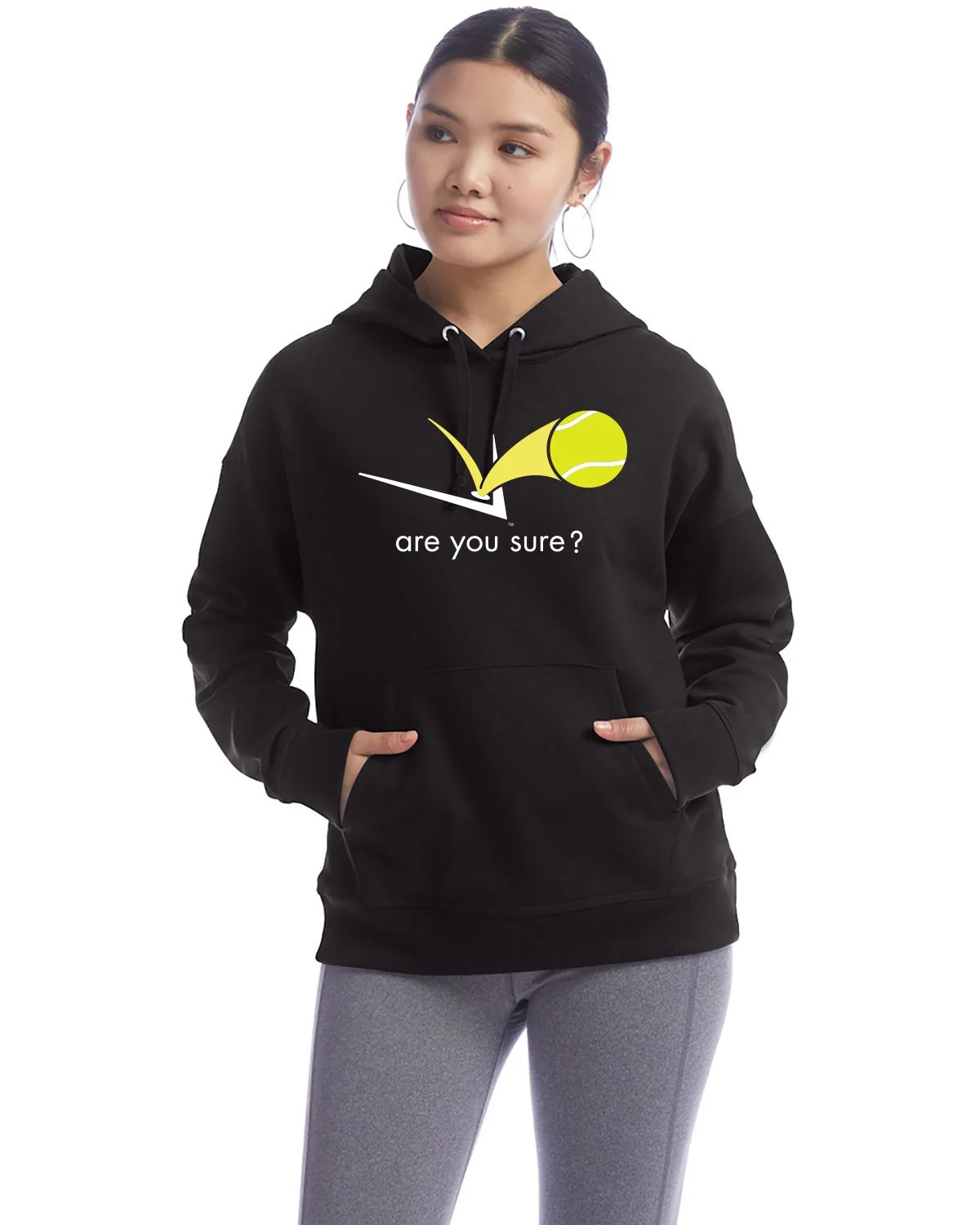 Women's Tennis Hoodie — Are You Sure?